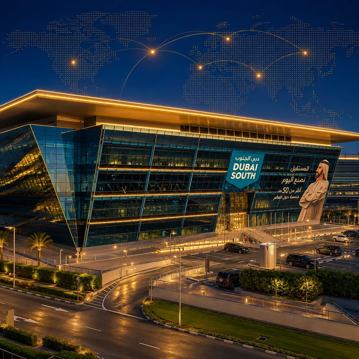 Dubai South · Aviation, logistics and e-commerce free zone